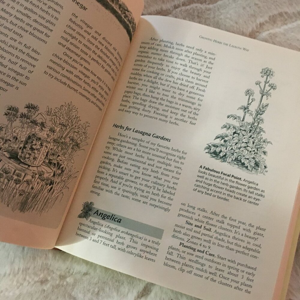 'Lasagna Gardening' by Patricia Lanza Hardcover No-Till Garden Book - Picture 4 of 8